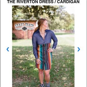 The Riverton Dress/Cardigan by Crazy Train